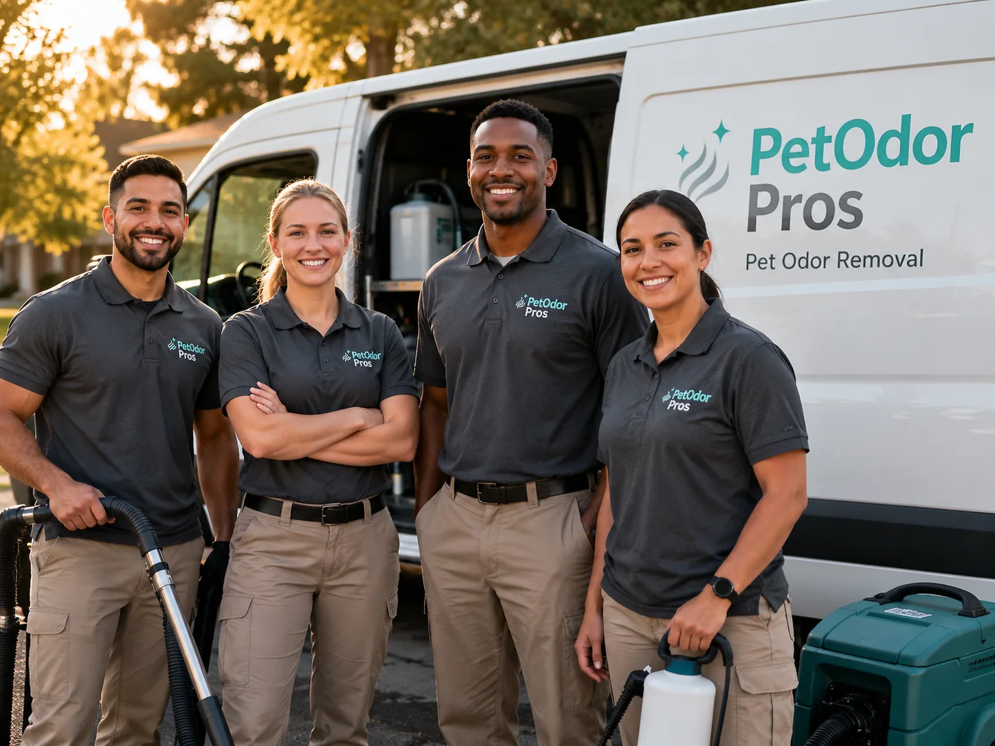Pet Odor Removal team serving Belpre, OH